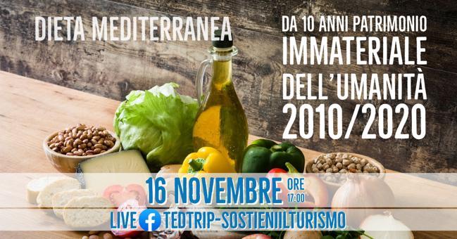 TEDTRIP ed IDIMED festeggiano la Dieta Mediterranea, da 10 anni Patrimonio Immateriale dell’Umanità.